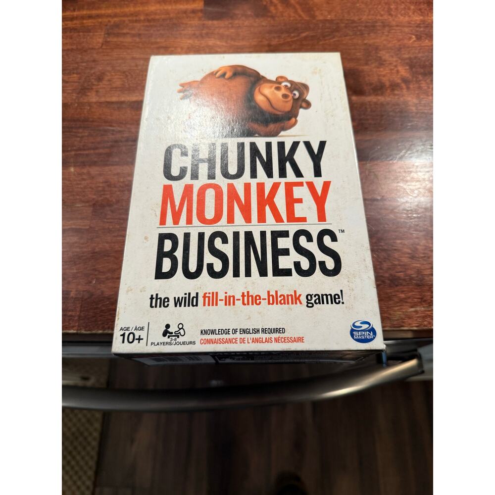 Spinmaster Chunky Monkey Business Card Game